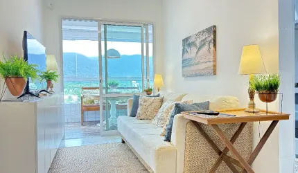 Apartamento 1 quarto - Suíte - Prédio Frente mar no Bairro Florida em Praia Grande - RP455-1
