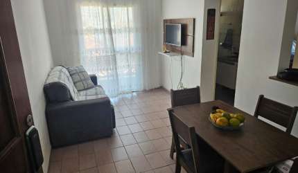 Apartamento 1 quarto com Sacada na Ocian em Praia Grande - RP493