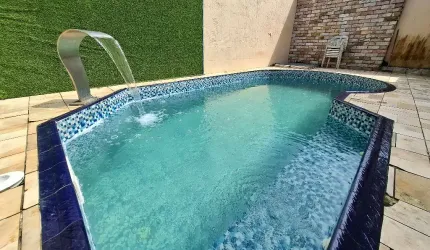 Casa 4 quartos 1 suíte - Piscina - bem proximo da Praia - Jardim Real - Praia Grande - SP - RP479