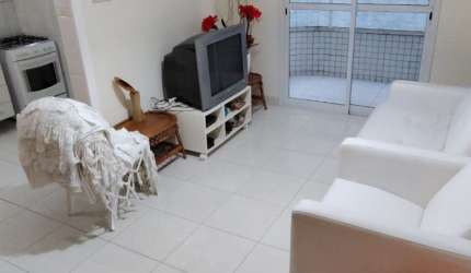 Apartamento 1 quarto - 150 metros do Mar - Caiçara - Praia Grande - SP - RP645
