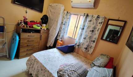 Vila Caiçara, kitchinete, com garagem, 150 mts do mar