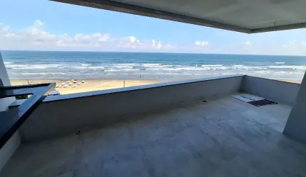 Apartamento 3 quartos 02 suítes- Frente Mar - Vista total para o mar - Vila Caiçara - Praia Grande -SP - RPJ119 - F1