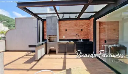 Cobertura duplex à venda no Humaitá