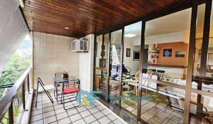 Apartamento em Botafogo com 3 quartos, vaga e varanda.