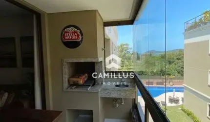 Apartamento vista mar com 2 dormitórios à venda, 90 m² por R$ 1.480.000 - Campeche - Florianópolis/SC