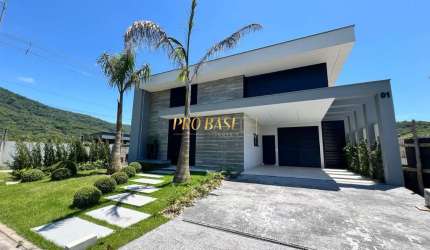 Casa em condomínio fechado com 3 quartos à venda na Rua Lagoinha, 64, Pedra Branca, Palhoça por R$ 2.544.000