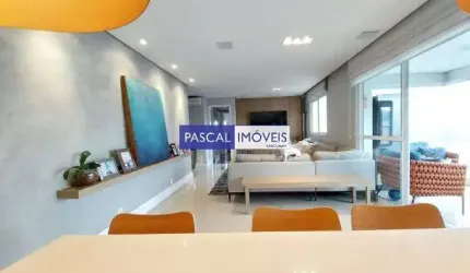 Apartamento com 3 quartos à venda na Rua Estevão Baião, 520, Campo Belo, São Paulo, 123 m2 por R$ 1.600.000