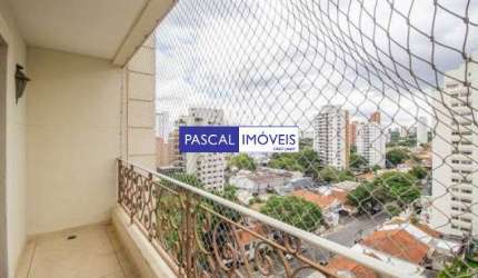 Apartamento com 4 quartos à venda na Rua Pascal, 600, Campo Belo, São Paulo, 186 m2 por R$ 2.400.000