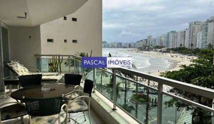 Apartamento com 4 quartos à venda na Rua Marechal Floriano Peixoto, 151, Pitangueiras, Guarujá, 250 m2 por R$ 1.350.000
