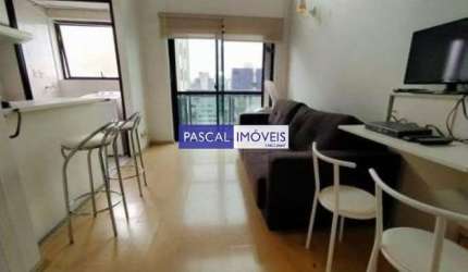 Apartamento com 1 quarto à venda na Avenida Ibijaú, 355, Moema, São Paulo, 41 m2 por R$ 790.000