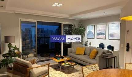 Apartamento com 3 quartos à venda na Praça Princesa Isabel, 347, Brooklin, São Paulo, 127 m2 por R$ 1.600.000