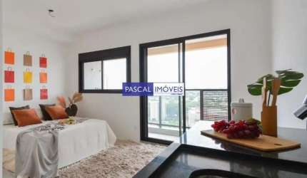 Apartamento com 1 quarto à venda na Rua Professor Doutor José Marques da Cruz, 225, Brooklin, São Paulo, 27 m2 por R$ 390.000