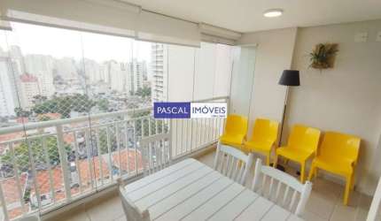 Apartamento com 2 quartos à venda na Rua Estevão Baião, 785, Campo Belo, São Paulo, 61 m2 por R$ 849.000