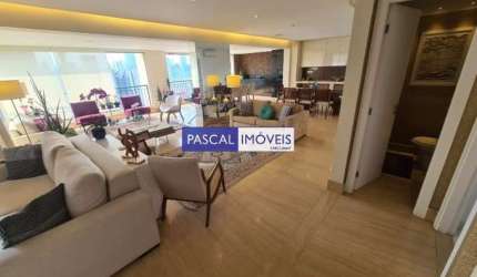 Apartamento com 3 quartos para alugar na Rua Doutor Paschoal Imperatriz, 114, Brooklin, São Paulo, 205 m2 por R$ 20.000