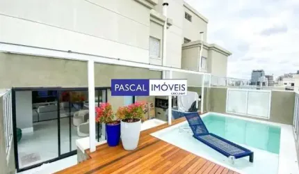 Cobertura com 3 quartos à venda na Rua Cancioneiro de Évora, 288, Brooklin, São Paulo, 200 m2 por R$ 3.500.000