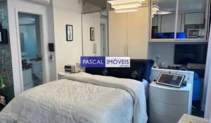 Apartamento com 1 quarto à venda na Avenida Macuco, 579, Moema, São Paulo, 32 m2 por R$ 590.000