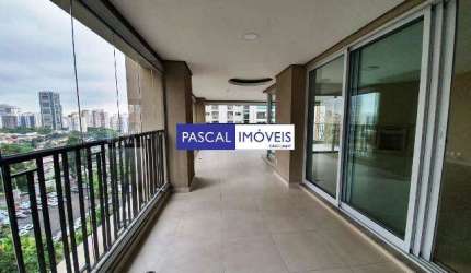 Apartamento com 3 quartos para alugar na Gabriele D Annunzio, 824, Campo Belo, São Paulo, 223 m2 por R$ 18.000