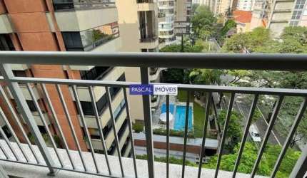 Apartamento com 1 quarto à venda na Alameda Jauaperi, 229, Moema, São Paulo, 20 m2 por R$ 405.000