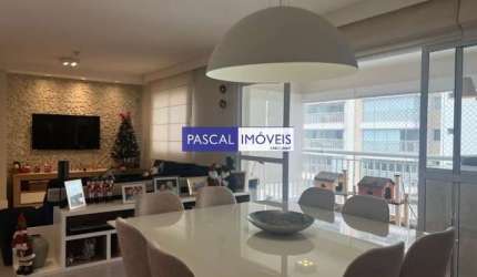 Apartamento com 3 quartos à venda na Rua Estevão Baião, 520, Campo Belo, São Paulo, 123 m2 por R$ 1.589.000