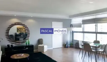Apartamento com 3 quartos à venda na Rua Vieira de Morais, 74, Campo Belo, São Paulo, 122 m2 por R$ 1.380.000