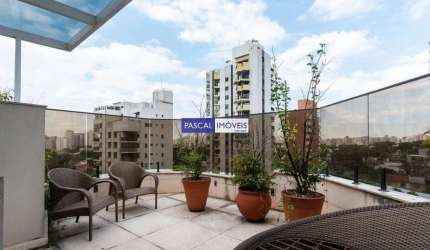 Cobertura com 3 quartos à venda na Avenida Chibarás, 802, Moema, São Paulo, 389 m2 por R$ 4.000.000