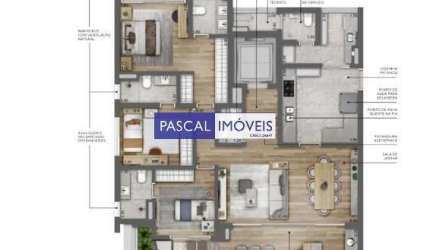 Apartamento com 3 quartos à venda na Rua Constantino de Sousa, 533, Campo Belo, São Paulo, 154 m2 por R$ 3.065.523