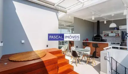 Cobertura com 1 quarto à venda na Rua João Álvares Soares, 1512, Campo Belo, São Paulo, 80 m2 por R$ 1.200.000