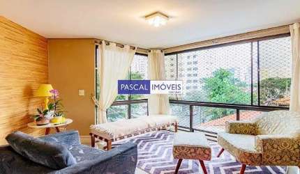 Apartamento com 4 quartos à venda na Alameda Jauaperi, 1467, Moema, São Paulo, 220 m2 por R$ 2.400.000