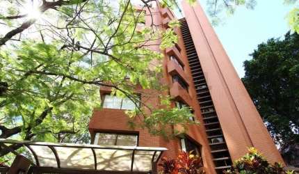loft mobiliado com garage no bairro três figueiras