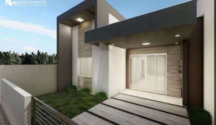 Casa com 2 dormitórios à venda, 61 m² por R$ 298.000,00 - Cambiju - Itapoá/SC
