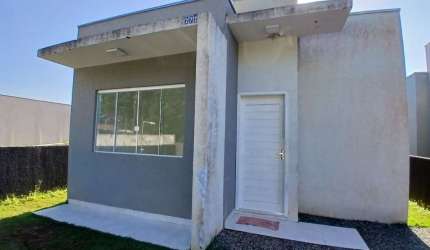 Casa com 2 dormitórios, 44 m² - venda por R$ 280.000,00 ou aluguel por R$ 1.438,00/mês - Recanto do Farol Planta 2 - Itapoá/SC