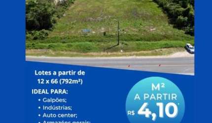 Terreno para alugar, 792 m² por R$ 3.100,00/mês - Barra do Saí - Itapoá/SC
