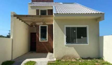 Casa na praia à venda, 63 m² por R$ 330.000 - Brandalize - Itapoá/SC