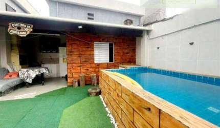 Casas no Litoral para venda em Praia Grande no bairro Balneário Maracanã