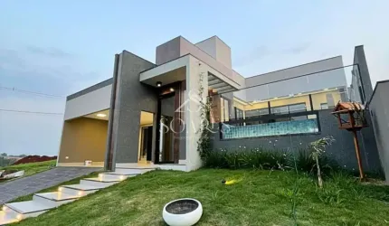 Casa em Condomínio para Venda em Cambé, Jardim Tarobá, 3 dormitórios, 3 suítes, 4 banheiros, 2 vagas