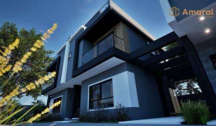 Sobrado com 3 dormitórios à venda, 150 m² por R$ 1.320.000,00 - Água Verde - Curitiba/PR