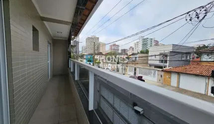 Sobrado de Condomínio com 2 dorms, Guilhermina, Praia Grande - R$ 395 mil, Cod: BJ0111