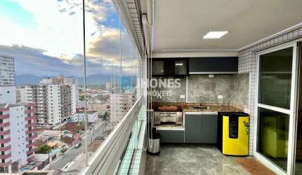 Apartamento com 2 quartos, Tupi, Praia Grande - R$ 549 mil, Cod: BJ1995