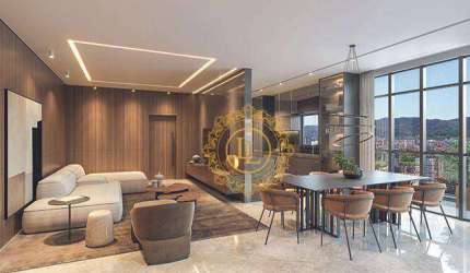 Apartamento com VISTA MAR e 4 Suítes à venda, 173 m² - Meia Praia - Itapema/SC