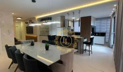 Apartamento finamente mobiliado com 3 Suítes à venda, 127 m² - Meia Praia - Itapema/SC