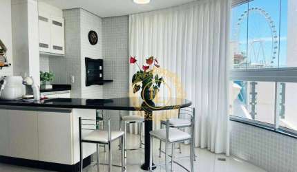 Lindo Apartamento Mobiliado próximo a Roda Gigante com 3 Suítes à venda, 171 m² - Bairro Pioneiros - Balneário Camboriú/SC