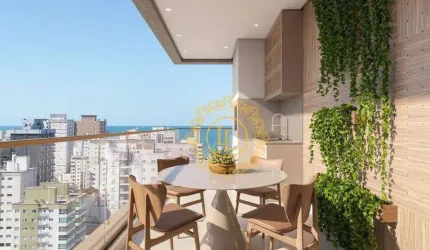 Apartamento com VISTA MAR e 3 dormitórios à venda, 135 m² em Meia Praia - Itapema/SC