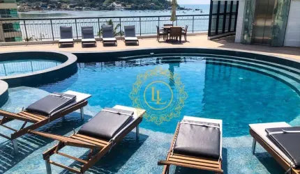 ALTO PADRÃO! Apartamento Garden com vista mar 4 Suítes à venda, 295 m² no Centro - Itapema/SC