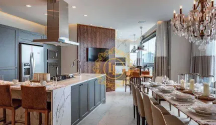 ALTO PADRÃO! Apartamento com vista mar e 4 Suítes à venda, 200 m² no Centro - Itapema/SC
