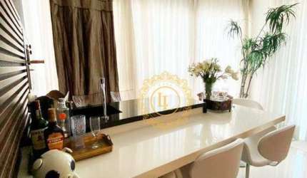 APARTAMENTO MOBILIADO COM 3 SUÍTES VAGA DE GARAGEM E ÁREA DE LAZER COMPLETA EM BALNEÁRIO CAMBORIÚ-SC