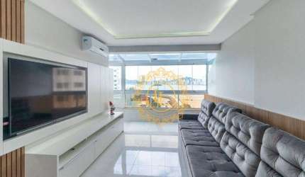 ALTO PADRÃO! Apartamento com belíssima VISTA do Mar e 4 Suítes à venda, 190 m², Bairro Pioneiros, do lado da Roda Gigante - Balneário Camboriú/SC