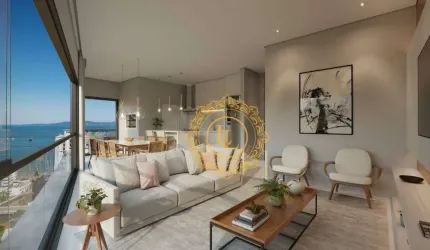 Belíssimo Apartamento com VISTA MAR e 3 suítes à venda, 110 m² no Centro - Itapema/SC
