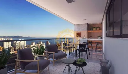 Apartamento com NA QUADRA DO MAR e 4 Suítes à venda, 179 m² em Meia Praia - Itapema/SC