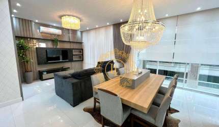 ALTO PADRÃO Apartamento Garden Mobiliado com 4 Suítes à venda, 206 m² em Meia Praia - Itapema/SC
