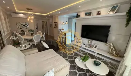 Apartamento finamente mobiliado com 3 Suítes à venda, 126 m² em Meia Praia - Itapema/SC